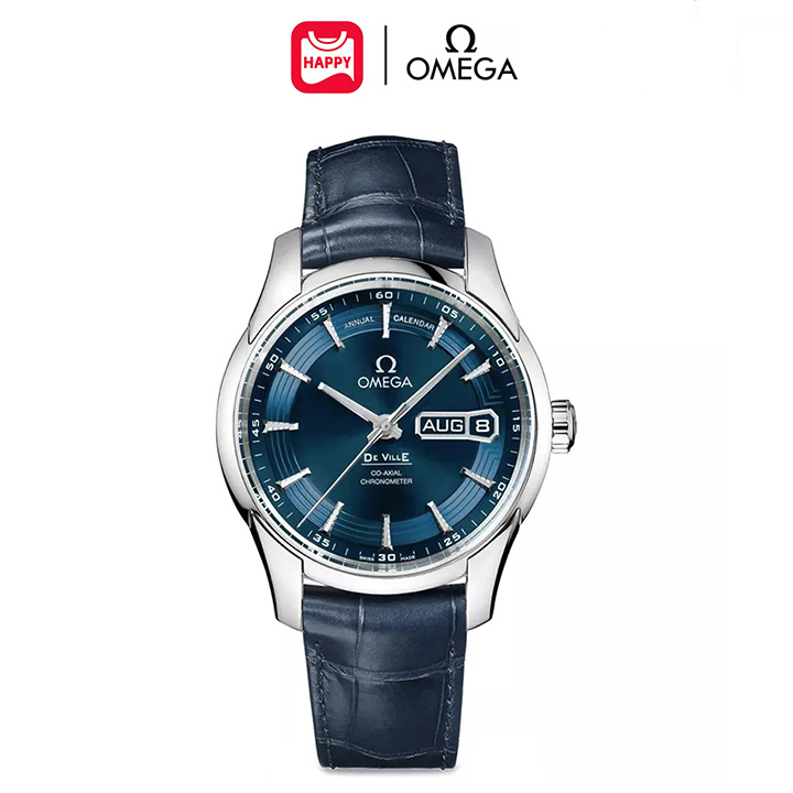 Đồng Hồ Nam Omega De Ville 431.33.41.22.03.001 Màu Xanh Navy